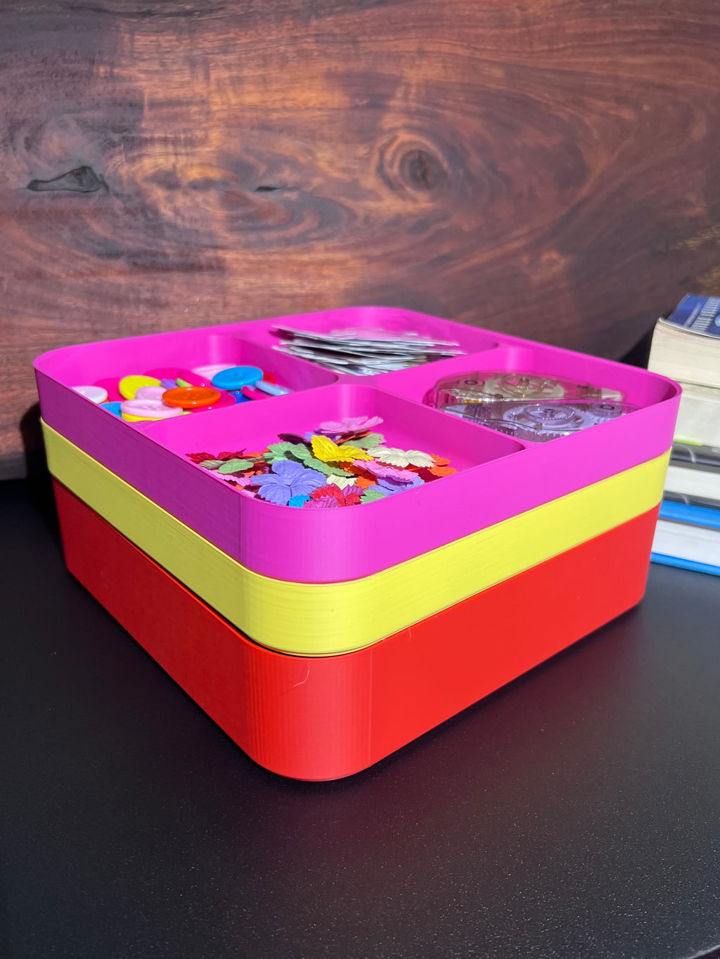 stackable sorting & organizational trays